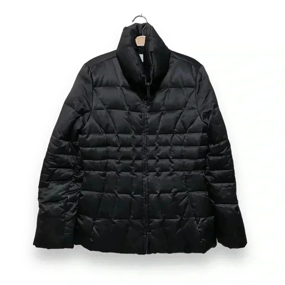 Calvin Klein Down Black Puffer Jacket Coat Size XS